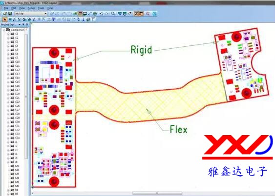 圖 4：剛性/柔性<a href=http://www.msdd764.cn/ target=_blank class=infotextkey>電路</a>板允許最大限度地利用可用空間
